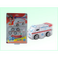 Educational Toys 3D Puzzle Game Pull Back Cars Ambulance (H4551412)